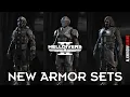 HELLDIVERS 2 Redacted Regiment Premium Warbond Armor Sets New Superstore Set