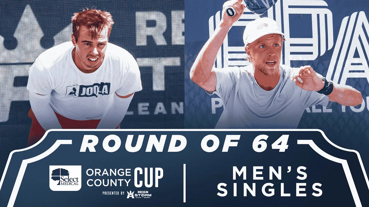Ben Johns v Rafael Lenhard at the Select Medical Orange County Cup