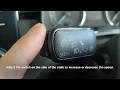 Cruise control Adaptive Cruise HOW TO USE