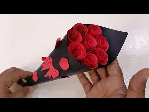 Download MP3 Ramo de Rosas de papel - Bouquetde rosas - manualidades