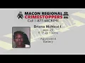 WANTED June 2 2021 Macon Regional Crimestoppers