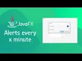 JavaFX - Alerts showing every 5 seconds