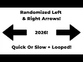 LEFT RIGHT ARROW RANDOMIZER 2026 - QUICK OR SLOW LOOPED
