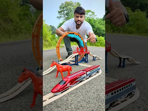 Electric Smartcraft Maglev Bullet Train Vs Metro City Rc Bullet Train Unboxing