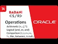 Operators In SQL Hindi Arithmetic Operators Logical Operators Comparison Operators