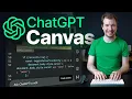 ChatGPT Canvas - OpenAI new tool for Coding and Web Design