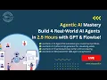 Agentic AI Mastery Build 4 Real-World AI Agents in 2 5 Hours with GPT Flowise