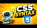 CSS Syntax Explained for Beginners Selectors Properties Values Made Easy PART-2
