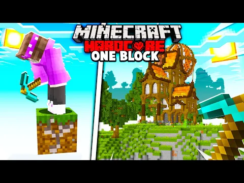 Surviving 100 Days on One Block in Minecraft Heres What Happened