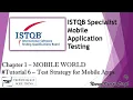 ISTQB Mobile Tester 1 6 Test Strategy for Mobile Apps Risk in Mobile Testing ISTQB Tutorials