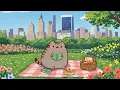 Download Lagu Sunny Morning with Pusheen 🌼🌿 Cozy Picnic Lofi in Blossom Park 🌷🌳Chill Lofi Beats for Study \u0026 Relax