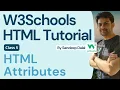 W3Schools W3Schools HTML W3Schools HTML Tutorial Class 005 W3Schools HTML Attributes