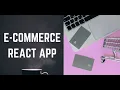 React E-Commerce App React Shopping Cart UI Design