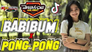 Download DJ BABIBUM X MELODY PONG PONG Viral TikTok 2021 Yeyen Novita Ft Brewog Music MP3
