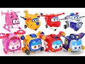 Super Wings Super Pets Jett, Donnie, Paul, Dizzy muncul! | DuDuPopTOY