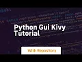 python gui kivy tutorial