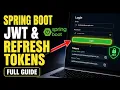 How to authenticate with Spring Boot using JWT and refresh tokens - Full Guide