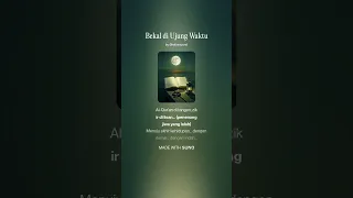 bekal di ujung waktu