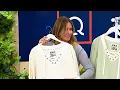 Peace Love World Love Unites Us Tri Love Striped Pullover on QVC