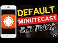How to Change Default Minutecast in AccuWeather App