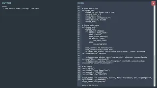 Typing Speed Test using python and tkinter