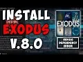 HOW TO INSTALL EXODUS VERSION 8 0 ON KODI 17 6 - Indigo Dependency Error Fixed