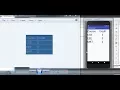 How to make table Table Layout in android studio