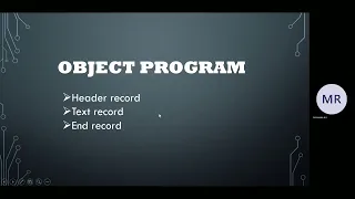 GENERATION OF OBJECT PROGRAM FOR MACHINE