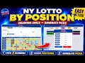 How to Generate NY Lotto Numbers by Position Using Drawing Since