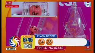 Mega Lotto November 7 2025