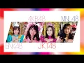 Download Lagu 【Medley】 AKB48 JKT48 BNK48 MNL48 – Kimi wa Melody