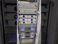 Ubiquiti Rack looking nice at CEDIA 2024 with the all new power amps the enterprise nvrs