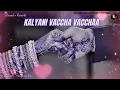 Kalyani Vaccha Vacchaa ( Slowed + Reverb ) 💕Vijay D, Mrunal 💕 The Family Star | Hits of 2024 |