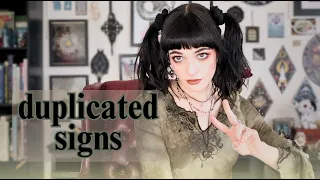 DUPLICATED SIGNS DOUBLES in an interception learn astrology course 201 ep 24