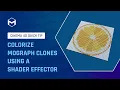 244 Colorize MoGraph Clones Using a Shader Effector in Cinema 4D