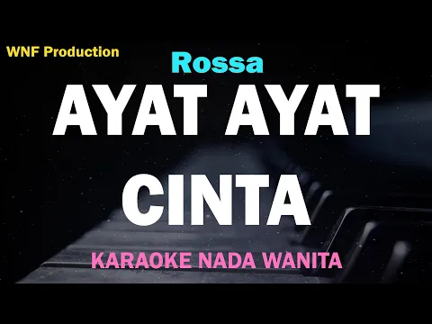 Download MP3 Rossa - Ayat Ayat Cinta (Karaoke Nada Wanita)