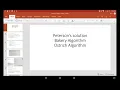 Peterson s Solution Bakery Algo Ostrich Algo