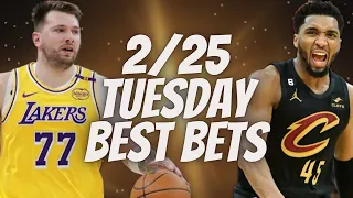 Best NBA Bets, Player Prop Picks, Parlays, Predictions FREE Tuesday Today February 25th 2/25