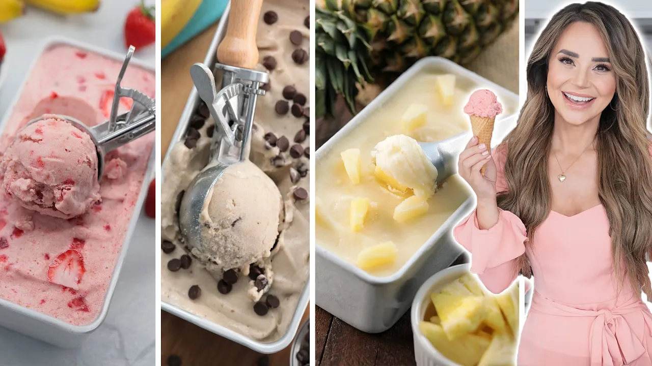 5 EASY Vegan Ice Cream Recipes | Dairy Free Summer Desserts. 