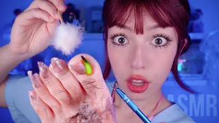 [ASMR] O SPA DE PÉ FAKE MAIS COMPLETO DE TODOS 🦶🧼