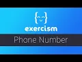 Exercism - Phone Number