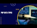 PHP Data Types Tutorial in Hindi