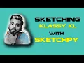 Sketching the Only Player to Score 100 in all formats in ENGLAND with sketchpy CODEHUB Sketchpy