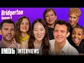 BRIDGERTON Cast Break Down Costumes Tricky Phrases On-Screen Intimacy
