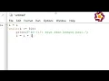 TUTORIAL CARA MENGGUNAKAN PERULANGAN WHILE DI PYTHON