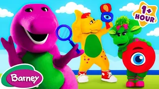 Learning about our Sense! | Hearing and Seeing | Barney the Dinosaur