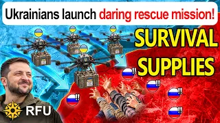 How Ukrainian marines bypassed Russian lines to feed starving civilians in Oleshky