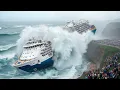 Cruise Ships VS Monster Waves in Mega Storms