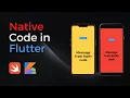 How to Use Native Code with Flutter Kotlin Swift