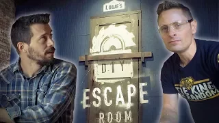 DIY Escape Room Can They Build Their Way Out